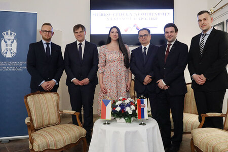 Slavnostní zahájení činnosti Česko-srbské asociace