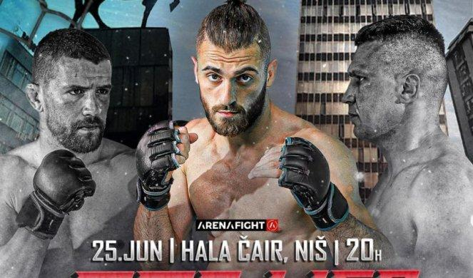 MMA liga Srbije u Nišu 25. juna – HALA ČAIR
