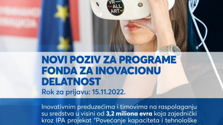 EU sredstva – otvoreni pozivi za inovatore i preduzenitke