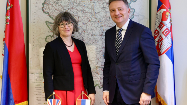 Sastanak sa ambasadorkom Ujedinjenog Kraljevstva