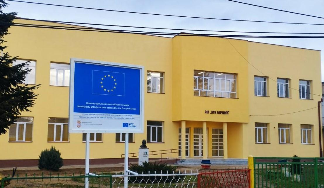 Đaci Osnovne škole „Vuk Karadžić“ u Belotincu zahvaljujući podršci EU počinju drugo polugodište u renoviranoj školi