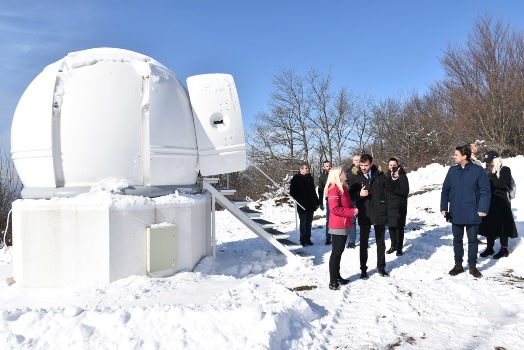 Ministarka Begović posetila Astronomsku opservatoriju na Vidojevici