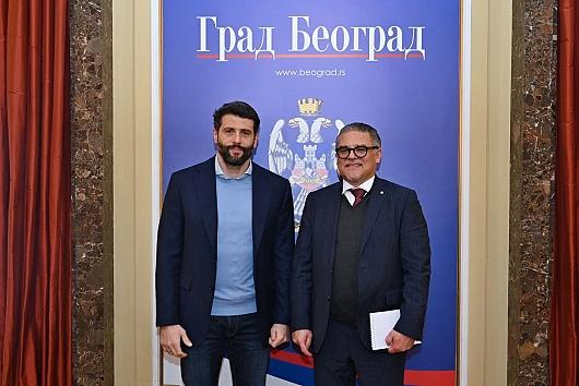 Ambasador T. Kuhta se sastao sa gradonačelnikom Beograda A. Šapićem