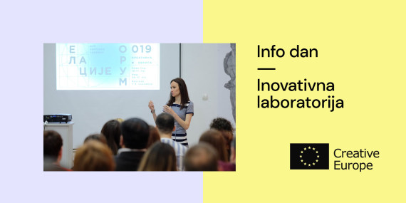  Info dan: Inovativna laboratorija – Kreativna Evropa