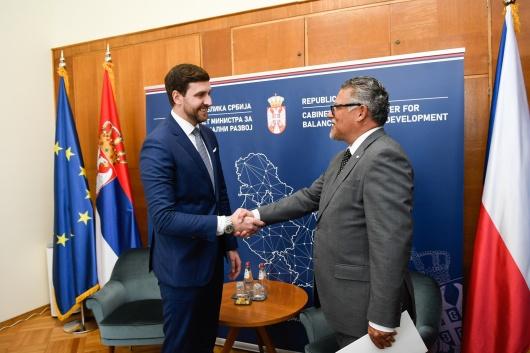 Sastanak ambasadora Kuhte sa ministrom za ravnomerni regionalni razvoj Edinom Đerlekom