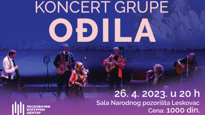Grupa „Ođila“ večeras nastupa u Leskovcu