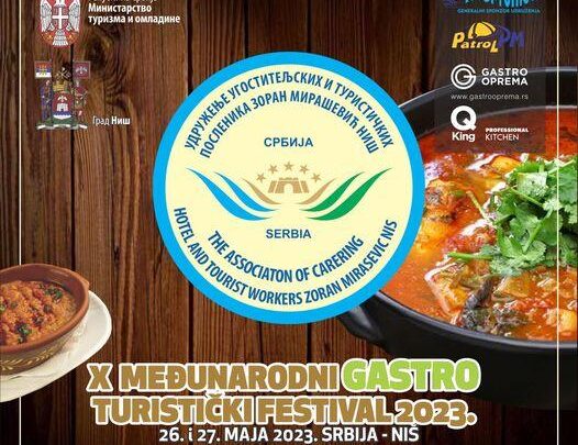 Jubilarni, Međunarodni gastro turistički festival  narednog vikenda u Nišu