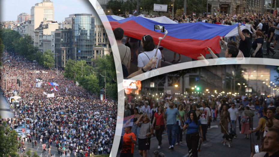 Nova poruka sa protesta opozicije: Ako ne ispune zahteve do kraja iduće nedelje, protesti će dobiti novi oblik 