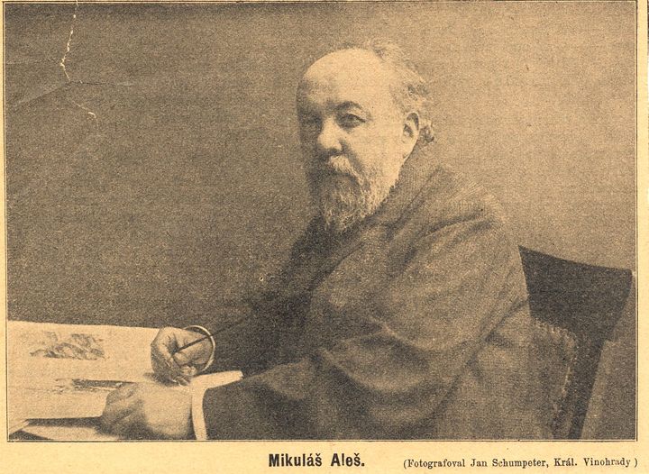 110 godina od smrti češkog slikara, umetnika, dekoratera i ilustratora Mikoláša Aleša
