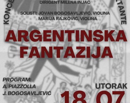 „Argentinska fantazija“ tango koncert za dušu i srce