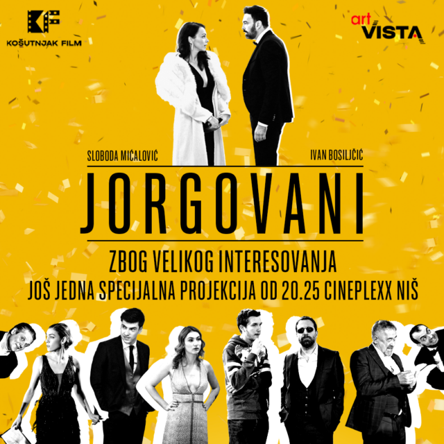 „Jorgovani“ stižu u Niš – Specijalna projekcija