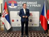 Ministar kulture Nikola Selaković otvorio izložbu u Ambasadi Republike Srbije u Pragu – slikara Srđana Nališa