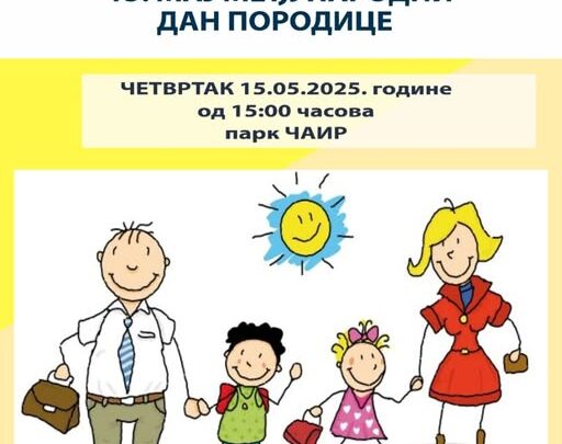 MEĐUNARODNI DAN PORODICE KAO PODSETNIK NA PRAVE VREDNOSTI